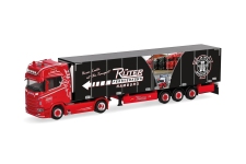 Herpa 320689 - H0 - Scania CS 20 HD Kühlkoffer-Sattelzug Rüter